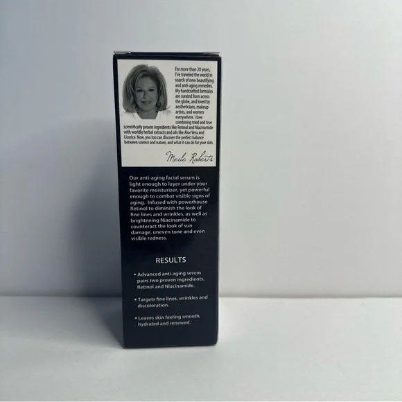 Merle Roberts - Retinol & Niacinamide Facial Serum - 1 oz - New In Box - Picture 4 of 11